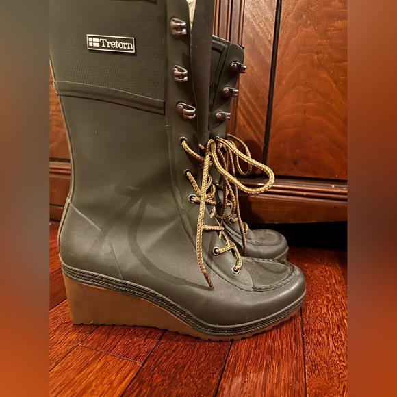 Tretorn - size 8 lined rubber boots - Picture 3 of 9